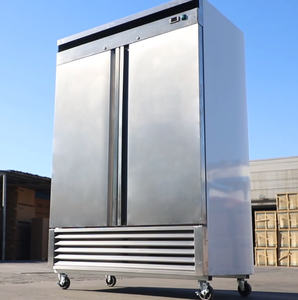 Réfrigérateur à porte pleine de qualité commerciale de 54 pouces, pour restaurants américains, réfrigérateur en acier inoxydable pour les entreprises - Product Image 2