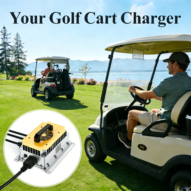 Waterproof IP67 Lifepo4 Lithium Battery Charger DC CAN OTP 24v-72v 15-25A On-Board Fast Charger for Electric Vehicles