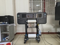 Printer DTF UV A3 Dual I1600 Printhead dengan Laminator Otomatis dan Printer Label Kristal UV
