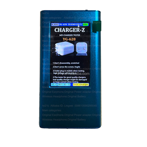 Hộp màu xanh YG-628 Tester 20W ID Sạc EU cắm PD nhanh chóng sạc chúng tôi cắm USB-C Power <span class=keywords><strong>Adaptor</strong></span> - Product Image 1