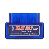 Herramienta de detección de vehículos Elm327, escáner de diagnóstico de tamaño pequeño Obd2, instrumento adaptador de escáner de fallos