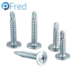 Petite vis à tête bombée bleue zinguée ST4.2 pour l'exploitation minière acier traitement de l'eau poli - Product Image 5