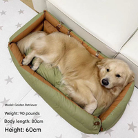 Siège auto de luxe pour animaux de compagnie, taille XL, vente en gros, avec sac de transport imperméable et résistant aux morsures, et lit de voyage amovible