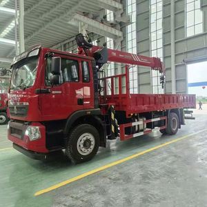Camion-grue Sinotruk Ho Wo TX 4*2, 240 CV, avec grue Sany 8 tonnes à flèche droite 5 sections, véhicule de transport et de levage - Product Image 3