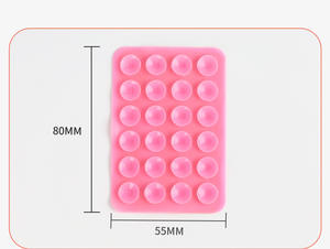 Cadeau promotionnel bon marché Nouveau support d'étui de téléphone à succion en <span class=keywords><strong>silicone</strong></span> Compatible étui de téléphone portable Porte-accessoire mobile mains libres - Product Image 2