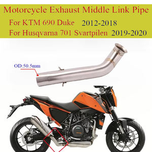 Tuyau de liaison intermédiaire d'échappement de <span class=keywords><strong>moto</strong></span>, raccordement au silencieux d'origine, pour <span class=keywords><strong>KTM</strong></span> <span class=keywords><strong>Duke</strong></span> <span class=keywords><strong>690</strong></span> 2013-2020, pour Husqvarna 701 Svtpilen - Product Image 6