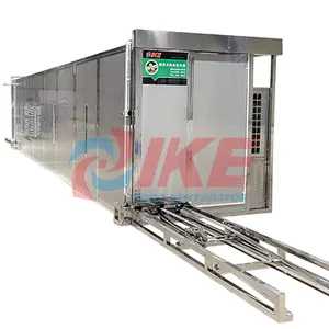 IKE Customization belt dryer fruit processing plant machine to process dry food dried fruit processing line