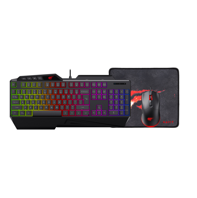 KB867Cm Havit White 61 Keys Gaming