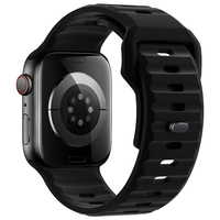 Tali jam silikon olahraga, ukuran lebar 25mm untuk jam tangan Apple Ultra 49mm