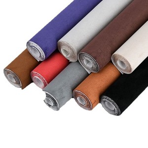 Pishangfang Self Adhesive Suede Fabric 0.8mm 149cm Width Eco Friendly For Home Decoration Repair - Product Image 2