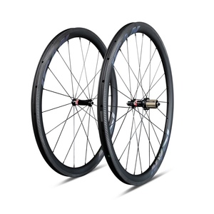 ICAN 40mm billige Carbon Fahrrad räder mit Novatec Nabe <span class=keywords><strong>Sapim</strong></span> Leader <span class=keywords><strong>Speichen</strong></span> 1313g - Product Image 2