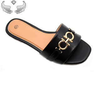 Nuovo Best-seller di moda pantofole e scarpe da donna morbido <span class=keywords><strong>suola</strong></span> in metallo traspirante sandali Casual per donna 2025 di moda - Product Image 2