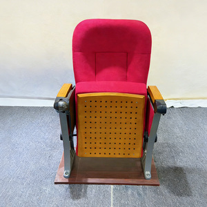 Asientos Modernos Más Vendidos <span class=keywords><strong>para</strong></span> Teatros, Iglesias, Salas de Conferencias y Auditorios, Mesa Plegable con Bandeja <span class=keywords><strong>para</strong></span> Escribir/<span class=keywords><strong>Tablet</strong></span> con Correa Metálica - Product Image 2