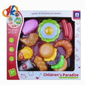 Juguetes y Juegos de Cocina 2025: Nuevo Set Educativo de Juguetes de Cocina para Niños con Hamburguesa Cortable y Vajilla Infantil - Product Image 2