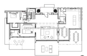Daquan पूर्वनिर्मित घरों चीन Prefab विला घर लक्जरी Prefab घरों आधुनिक लक्जरी घर 280m2 में रहने वाले क्षेत्र + 45m2 छत - Product Image 2