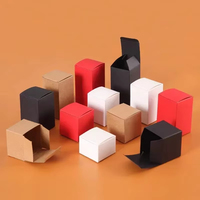 Boîte d'emballage individuelle pour cosmétiques en gros, design personnalisé, crème 10 ml 30 ml, boîte pour flacon d'huile essentielle, boîte en papier kraft