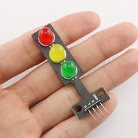 Module de feux de circulation LED 5V avec sortie de signal numérique / Luminosité standard, contrôle séparé de 3 feux