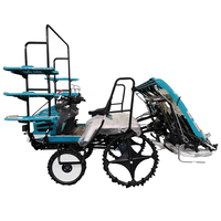 Transplanteuse de riz à moteur haute performance, 8 rangs, à grande vitesse, avec une productivité élevée