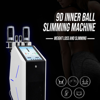 Machine de massage à rouleaux à billes internes 9D, soin de la peau, remodelage du corps avec réduction de la cellulite, perte de poids pour le visage, pour les salons de beauté