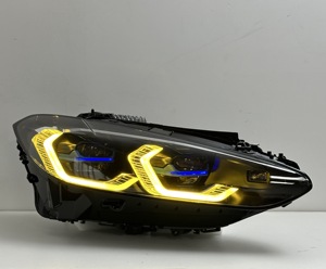Ensemble de phares laser à LED modifiés bicolores pour <span class=keywords><strong>BMX</strong></span> 4 Series G22 G23 G26 G80 G82 <span class=keywords><strong>M3</strong></span> M4 Blanc Jaune DRL Switch 6000k Nouveau - Product Image 6