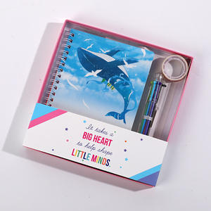 ชุดเครื่องเขียนไดอารี่แบบเกลียวน่ารัก A5กำหนดเองของขวัญที่สมบูรณ์แบบ - Product Image 2