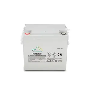 家用和工业用储能凝胶电池12V 33Ah 38Ah 55ah 200Ah 100Ah深循环铅酸电池AGM