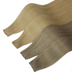 Extensiones de Cabello de Color Claro, Precio al por Mayor, Trama Fina, Cabello Humano Virgen 100%, Cabello Humano Natural, Personalización Disponible, Trama Genius - Product Image 2
