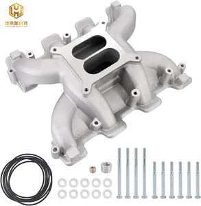 Colector de Admisión de Aluminio Nuevo 300-130 GMLS1 <span class=keywords><strong>LS2</strong></span> LS6 de Doble Plano y Elevación Media - Product Image 1