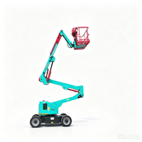 Plateforme de travail aérienne articulée autopropulsée électrique de 16 mètres pour la construction