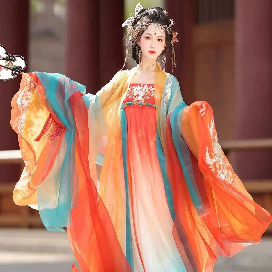 SUNNY中国の妖精スタイルの古代の服伝統的な中国の服