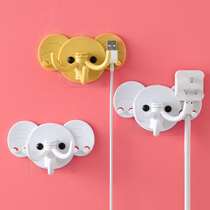Elephant Shaped <b>Hooks</b> Wall Mounted Adhesive Removable For <b>Kitchen</b> Bathroom Storage - Product Image 2