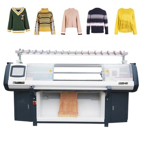 Máy dệt kim áo len phẳng tự động bằng máy tính với hệ thống kép 52 inch 8 gauge - Product Image 5