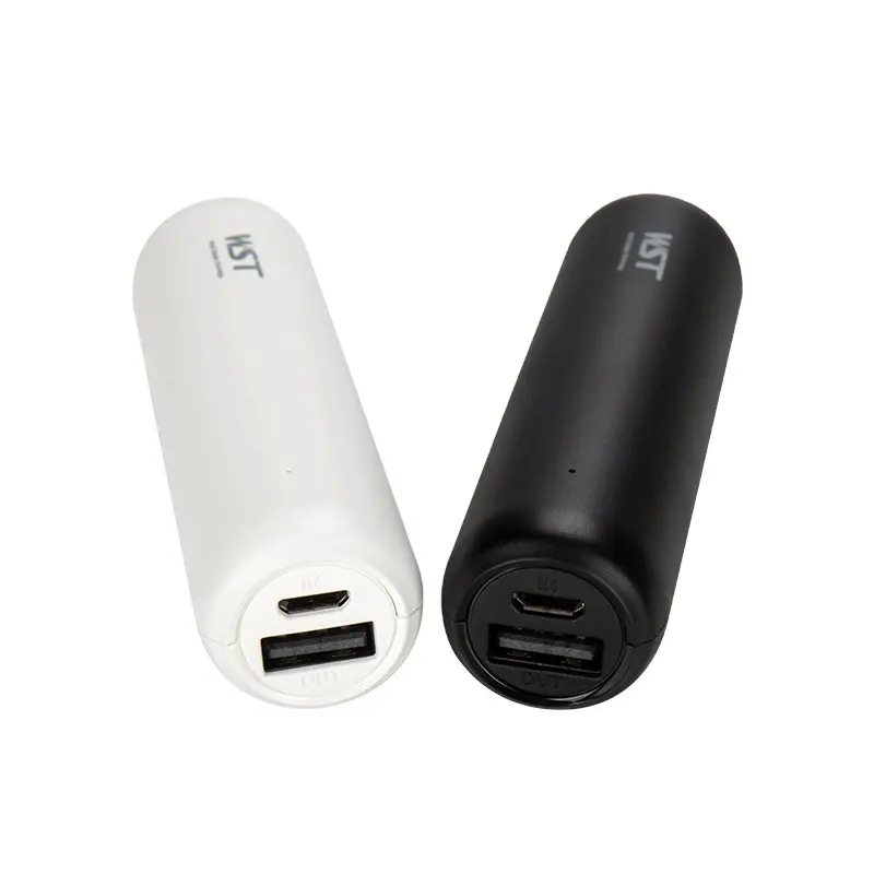WST 3350mAh mini power bank with usb port mobile phone external battery portable phone charger
