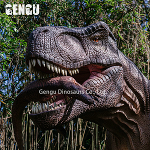 Nouveau modèle de dinosaure T-<span class=keywords><strong>Rex</strong></span> animatronique haute simulation 2024, grande taille, en métal, pour centres commerciaux, aéroports, garderies et parcs - Product Image 4