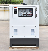 Genatoppower 15KVA 380/220V 50/60Hz 1500U/min Leiser Dieselgenerator mit 12V DC Elektrostart und Geräuscharmer ATS