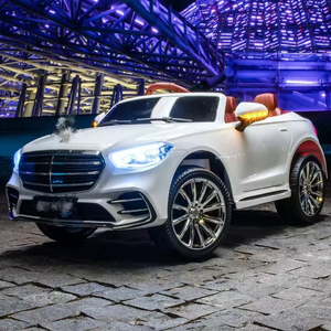 <span class=keywords><strong>Coche</strong></span> eléctrico de cuatro ruedas para niños, no se requiere instalación, juguete de bebé con Control remoto para niños y niñas, asientos para una persona - Product Image 4