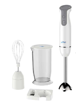 400W sertifikat CE CB GS blender celup elektrik dapur dengan busa pencampur cangkir 2 kecepatan blender stik turbo