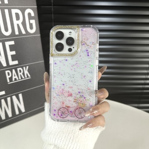 Étui de téléphone 3 en 1 avec paillettes époxy brillantes pour <span class=keywords><strong>HONOR</strong></span> 600 <span class=keywords><strong>LITE</strong></span> X8D X5C PLUS Play 10 4G X7D 4G - Product Image 5