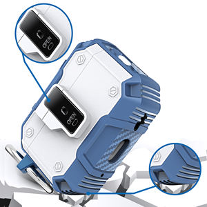 2024 nouvelle tendance armure étui pour écouteurs <span class=keywords><strong>amazon</strong></span> Offre Spéciale housse de protection hybride étui antichoc pour <span class=keywords><strong>airpods</strong></span> 1 2 <span class=keywords><strong>3</strong></span> pro 2 avec crochet - Product Image 3