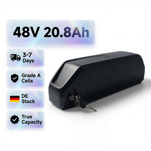 Batería de Litio para Bicicleta Eléctrica de 48V 20.8Ah, Marca German Stock, con Celdas de Grado A de 5200mAh y BMS de 50A para Bicicletas con Llantas Anchas - Product Image 1