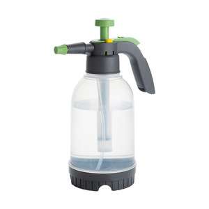 Manual Sprayer 2L Transparent Air Pressure Watering Can For Home Gardening Plant Protection With <b>Trigger</b> Gun Green And Black - Product Image 4