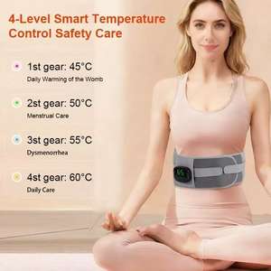 लचीला इलेक्ट्रिक मालिश उपकरण दर्द राहत कमर बैक समर्थन कमर कमर के साथ मालिश मशीन के साथ मालिश मशीन - Product Image 4