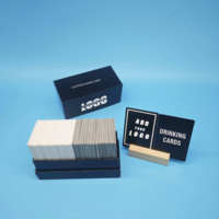 Carte da Gioco Personalizzate con Finitura Opaca, Stampa Diretta dalla Fabbrica, OEM ODM, Logo Personalizzato, Carte da Poker con Scatola Rigida