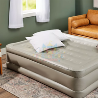 Lit Gonflable Climatisé Lit Gonflable De Voyage Pour Tout-Petits Matelas Gonflable Avec Pompe Intégrée Camion Matelas De Lit D'air