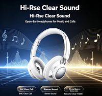 Remax P9 Over-Ear untuk Headphone ENC Peredam Kebisingan Panggilan, Musik DJ, Olahraga, Headset Nirkabel