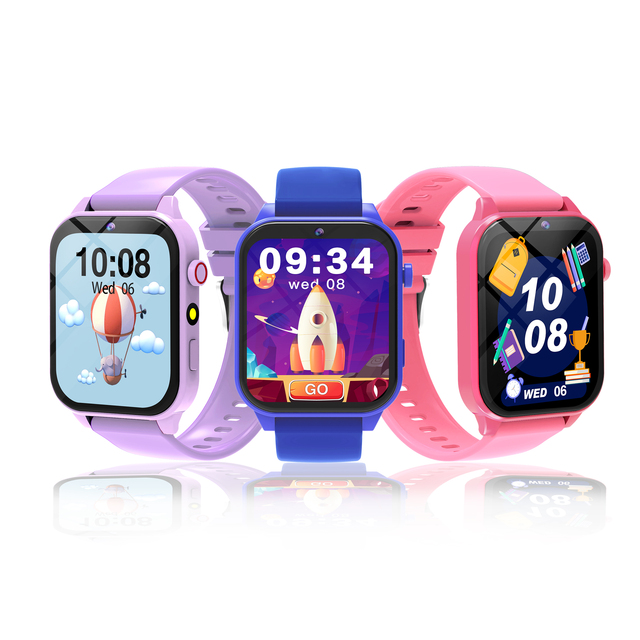 Factory Price Beautiful Kids Smart Watch T6 With Games Long Battery Alarm Clock Best Gift for Boys and Girls Baby Smartwatch