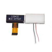 Modul Layar LCD STN Dot Matrix Graphic Display 8 Bit Antarmuka Paralel, layar OLED hemat daya, layar OLED yang dapat dikenakan