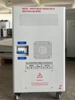 Régulateur de tension automatique 380V Servo AVR 20kVA Triphasé LCD Haute Efficacité Stabilisateur en Cuivre Modèle TNS SVC 50/60Hz AC
