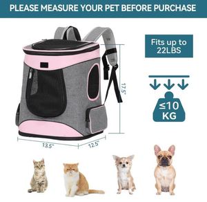 Free Sample Breathable <b>Dog</b> Pet <b>Backpack</b> <b>Carrier</b> Pets <b>Backpack</b> Bag for Travel - Product Image 2