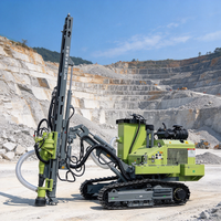 Machine de forage DTH haute performance, foreuse de puits DTH avec une profondeur de forage économique de 21 m pour le développement des carrières
